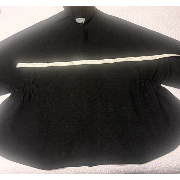 Anthropologie Trish Open Front Cinch Cardigan Sweater Jacket One Size Black - Picture 10 of 11